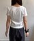 ヘンリーネックチャーム付きコンパクトTシャツ
