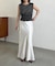 【CAPRICIEUX LE'MAGE】ボーダー裾ギャザーT