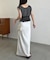 【CAPRICIEUX LE'MAGE】ボーダー裾ギャザーT