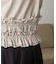 【CAPRICIEUX LE'MAGE】ボーダー裾ギャザーT