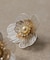 【ear PAPILLONNER】透かしパールフラワーピアス