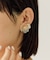 【ear PAPILLONNER】透かしパールフラワーピアス