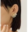 【ear PAPILLONNER】透かしパールフラワーピアス