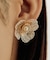 【ear PAPILLONNER】透かしパールフラワーピアス