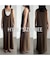 【CAPRICIEUX LE'MAGE】UネックIラインワンピース