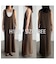【CAPRICIEUX LE'MAGE】UネックIラインワンピース