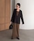 【CAPRICIEUX LE'MAGE】UネックIラインワンピース