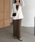 【CAPRICIEUX LE'MAGE】UネックIラインワンピース