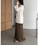 【CAPRICIEUX LE'MAGE】UネックIラインワンピース