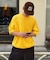 【Ciaopanic】バーズアイサマーニットクルーネックTシャツ