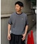 【Ciaopanic】バーズアイサマーニットクルーネックTシャツ