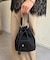 フロントポケット巾着2WAYBAG