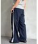 【U.S. POLO ASSN.】サイドラインナイロンタックパンツ