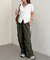 【U.S. POLO ASSN.】サイドラインナイロンタックパンツ
