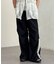 【U.S. POLO ASSN.】サイドラインナイロンタックパンツ