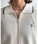 【U.S. POLO ASSN.】襟付きジップ半袖カーディガン