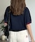 【U.S. POLO ASSN.】襟付きジップ半袖カーディガン