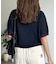 【U.S. POLO ASSN.】襟付きジップ半袖カーディガン