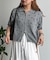 【U.S. POLO ASSN.】襟付きジップ半袖カーディガン
