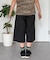 ベルト付きバミューダパンツ