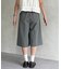 ベルト付きバミューダパンツ