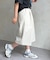 ベルト付きバミューダパンツ