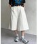 ベルト付きバミューダパンツ