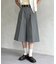 ベルト付きバミューダパンツ
