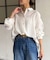 バックタックセミシアーシャツ