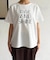 刺繍ロゴTシャツ