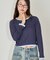 【WHO'S WHO gallery】ドットレイヤードヘンリートップス