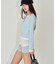 【WHO'S WHO gallery】ドットレイヤードヘンリートップス