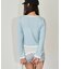 【WHO'S WHO gallery】ドットレイヤードヘンリートップス