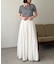 【CAPRICIEUX LE'MAGE】アシメレイヤードボーダーT