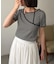 【CAPRICIEUX LE'MAGE】アシメレイヤードボーダーT