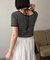 【CAPRICIEUX LE'MAGE】アシメレイヤードボーダーT