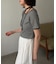 【CAPRICIEUX LE'MAGE】アシメレイヤードボーダーT