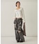 【WHO'S WHO gallery】ワッフルフラワーラグランロゴトップス