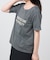 【Kastane】B メッセージゴシックロゴTEE