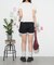 【Ciaopanic】シャーリングショートスリーブカットソー