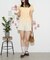 【Ciaopanic】シャーリングショートスリーブカットソー