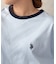 【U.S. POLO ASSN.】配色リンガーT