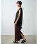 【Loungedress】ニットキャミワンピース