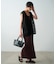 【Loungedress】ニットキャミワンピース