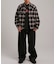 【WHO'S WHO gallery】ウエスタンオンブレチェックシャツ