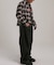 【WHO'S WHO gallery】ウエスタンオンブレチェックシャツ