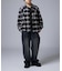 【WHO'S WHO gallery】ウエスタンオンブレチェックシャツ