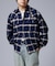 【WHO'S WHO gallery】ウエスタンオンブレチェックシャツ