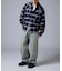 【WHO'S WHO gallery】ウエスタンオンブレチェックシャツ