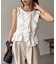 【CAPRICIEUX LE'MAGE】アシメフリルノースリT